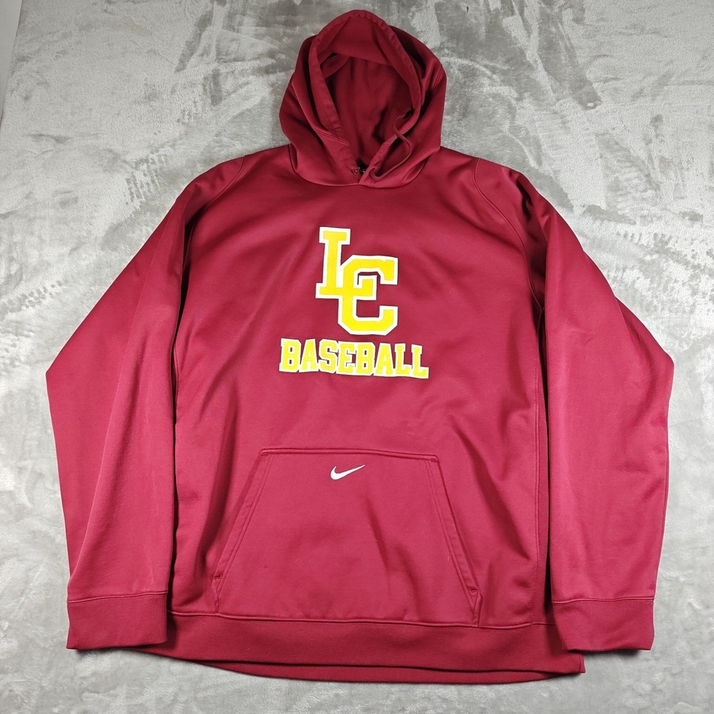 Lewis Clark Warriors Baseball Hoodie Mens XXL Nike Embroidered State College